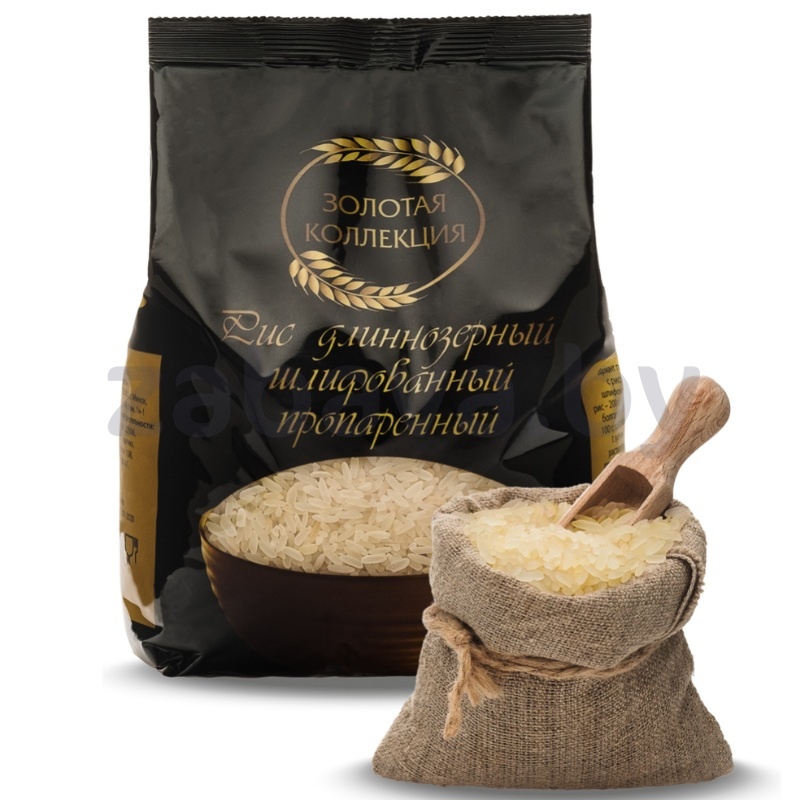 Рис длиннозерн. «Золотая коллекция», пропар., 700 г