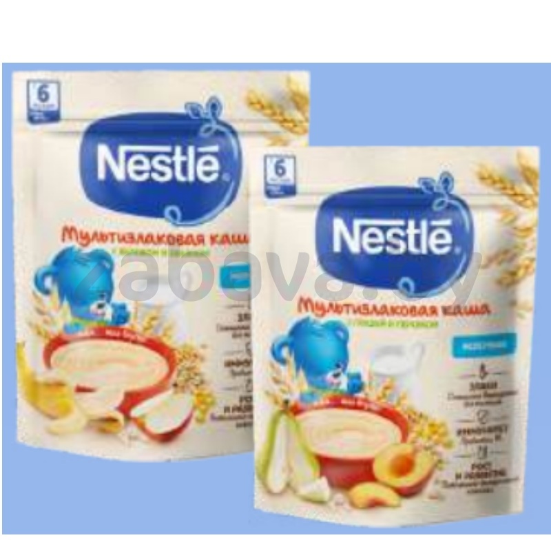 Каша Nestle, мол., мультизлак., 200 г, в ассорт.