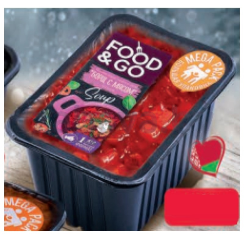 Борщ с мясом Food&Go, 1 кг