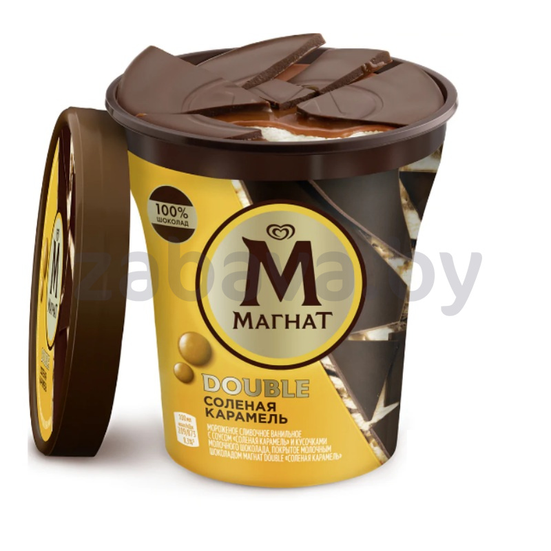 Мороженое «Магнат» Double, соленая карамель, 440 мл