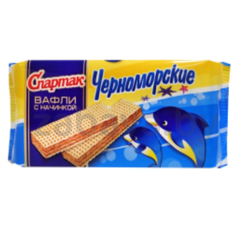 Вафли «Спартак» «Черноморские», 72 г