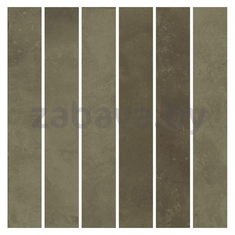 Декор Kerama Marazzi «Фес», мозаичный, зелёный, глянцевый, 15×15 см