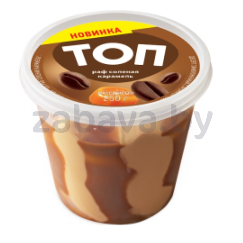 Мороженое «Топ», раф-соленая карамель, 250 г