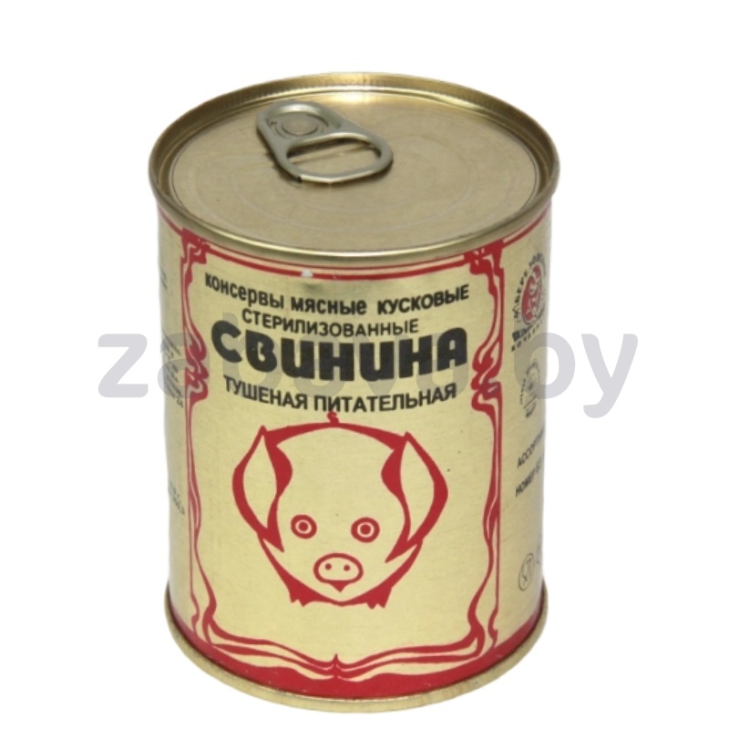 Консервы мясные «Свинина тушеная питательная», 338 г, «Березовский» МКК