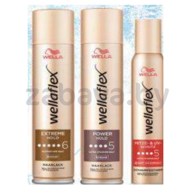 Лак или мусс для волос Wella Wellaflex, 250/200 мл