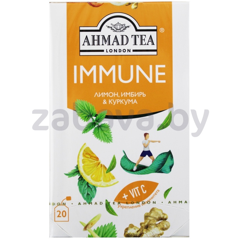 Чайный напиток Ahmad Tea Immune, 20 × 1,5 г