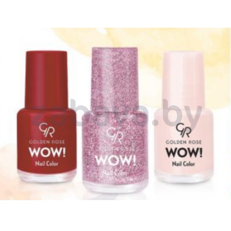 Лак для ногтей Golden Rose Wow, в ассорт.