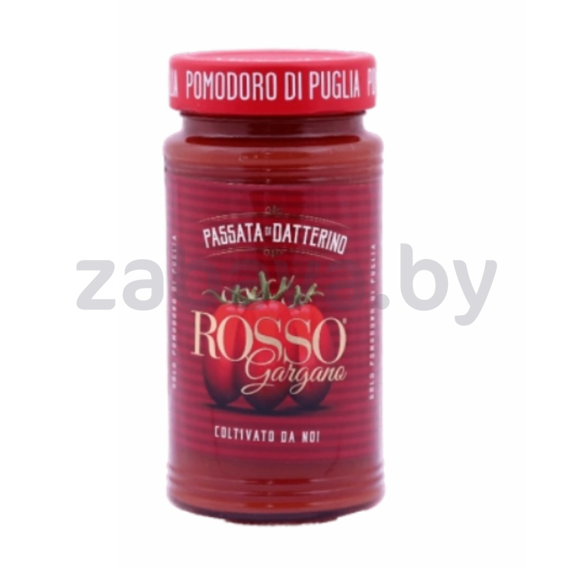 Томатное пюре Rosso Passata di Datterino, пастер., 290 г