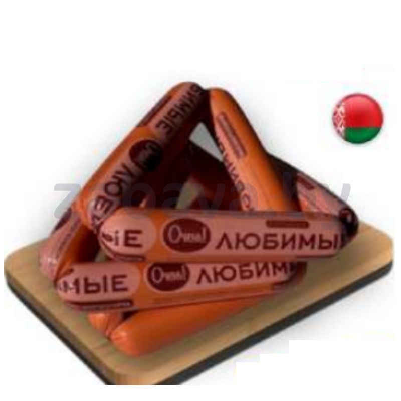 Сосиски «Любимые» «Очень!», «Ошмянский» МК, 1 кг