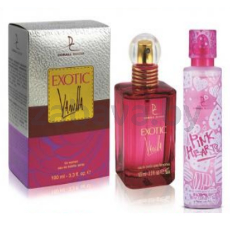 Вода туалетная женская Dorall Collection Pink Hearts или Exotic Vanilla, 100 мл