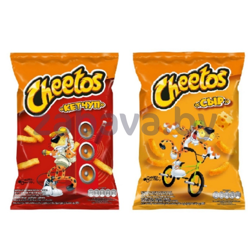 Палочки кукурузные Cheetos, кетчуп/сыр, 85 г