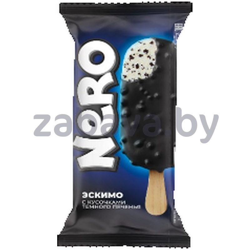 Десерт замор. с печеньем в глазури с кус. печенья, эскимо Nero, 60 г