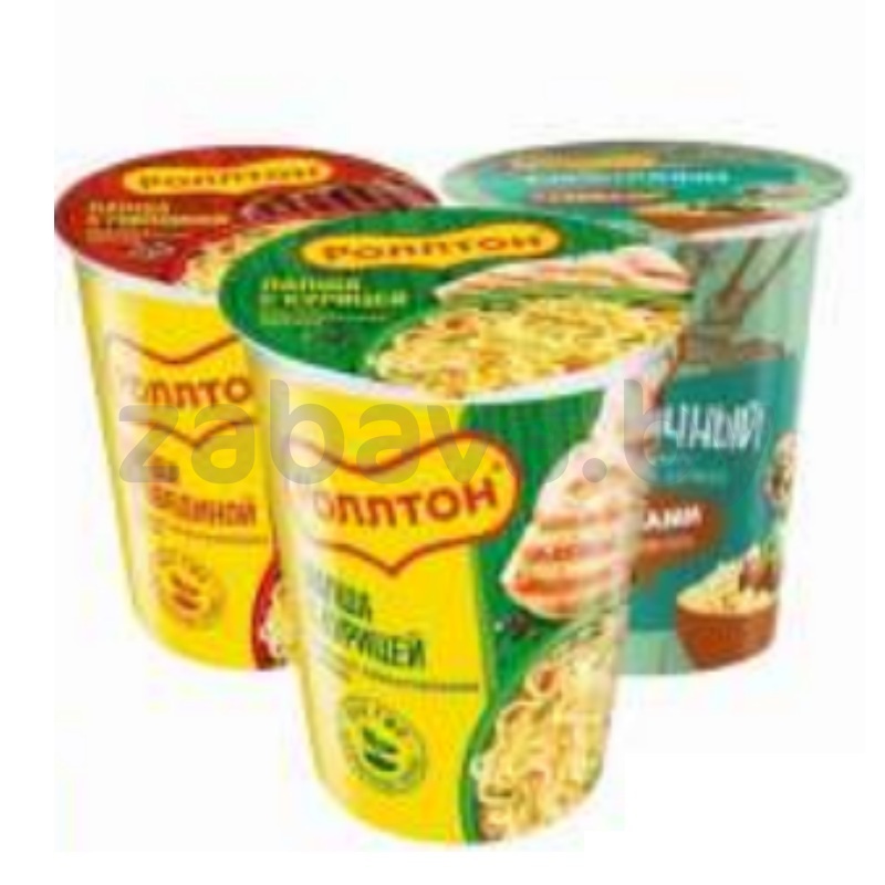 Лапша «Роллтон», 70 г, в ассорт.