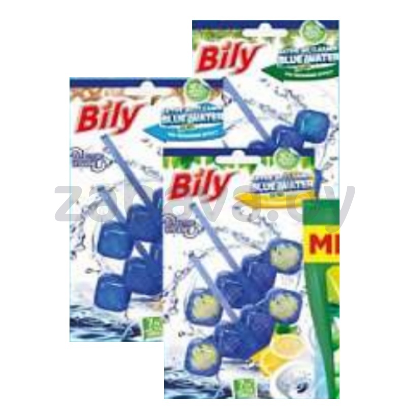 Блок для очищения унитаза Bily, 2×50 г, в ассорт.