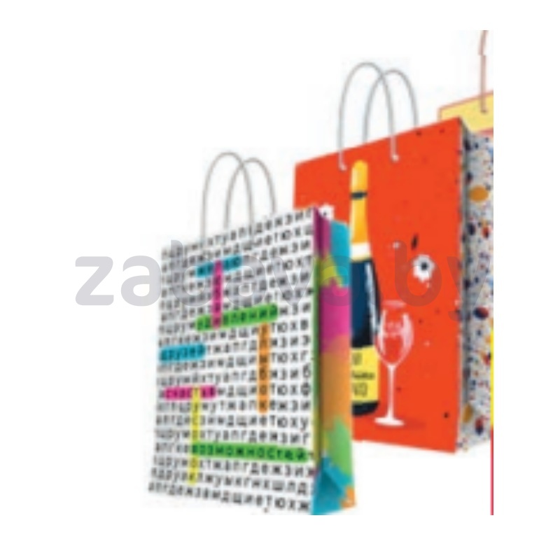 Пакет подарочный, в ассорт.