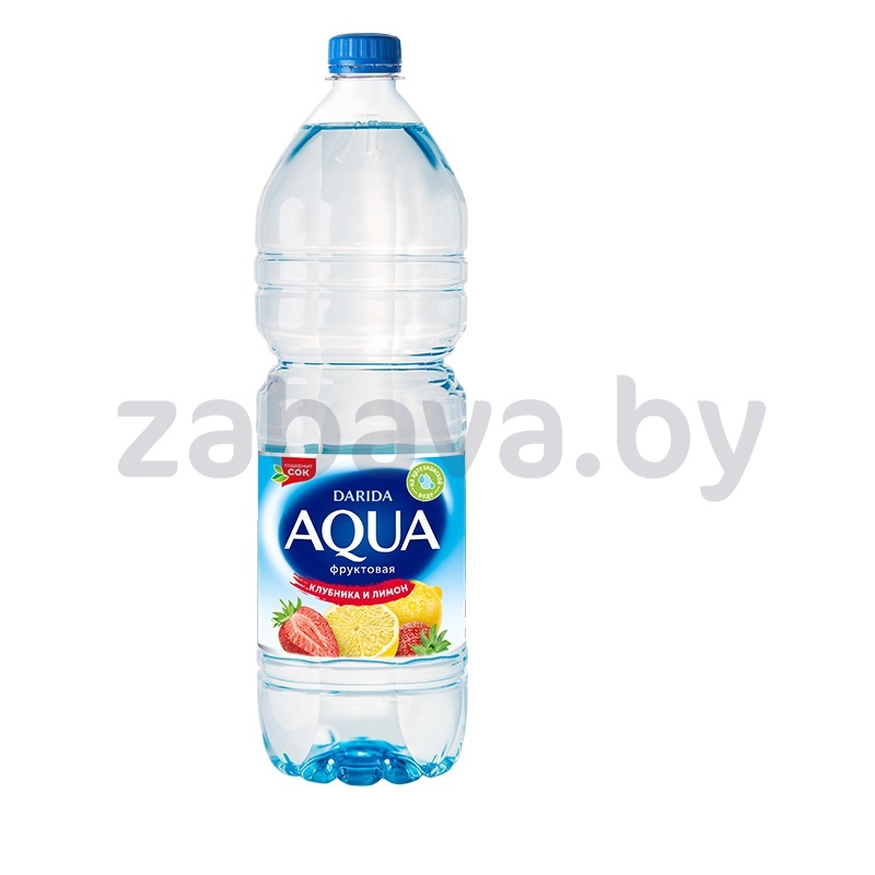 Напиток фруктовый Darida Aqua с ар. клубники и лимона, 1,5 л