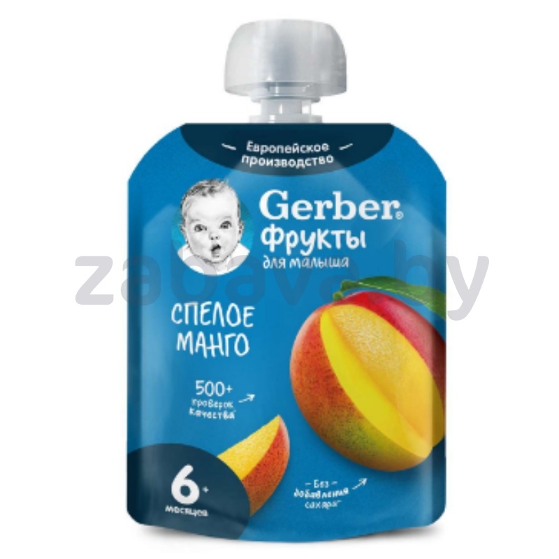 Пюре Gerber, 90 г, в ассорт.