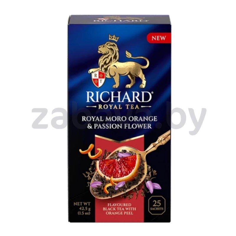 Чай Richard Royal Moro, orange & passion flower, 25 пак.