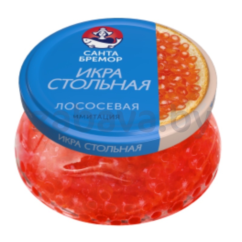 Икра лососевая «Санта Бремор» «Стольная», имитация, 230 г