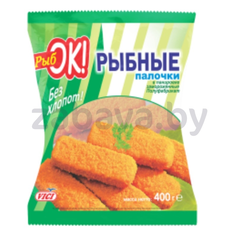 Палочки рыбные Vici «РыбОК!», в панир., зам., 400 г
