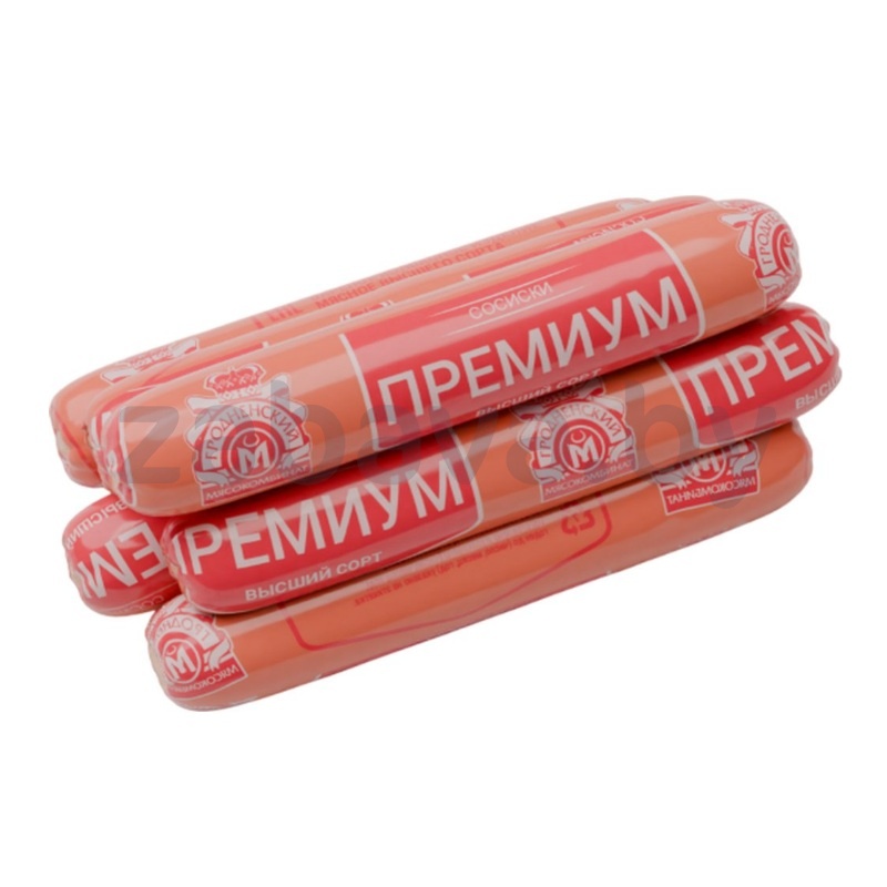 Сосиски «Премиум», в/с, «Гродненский» МК, 1 кг