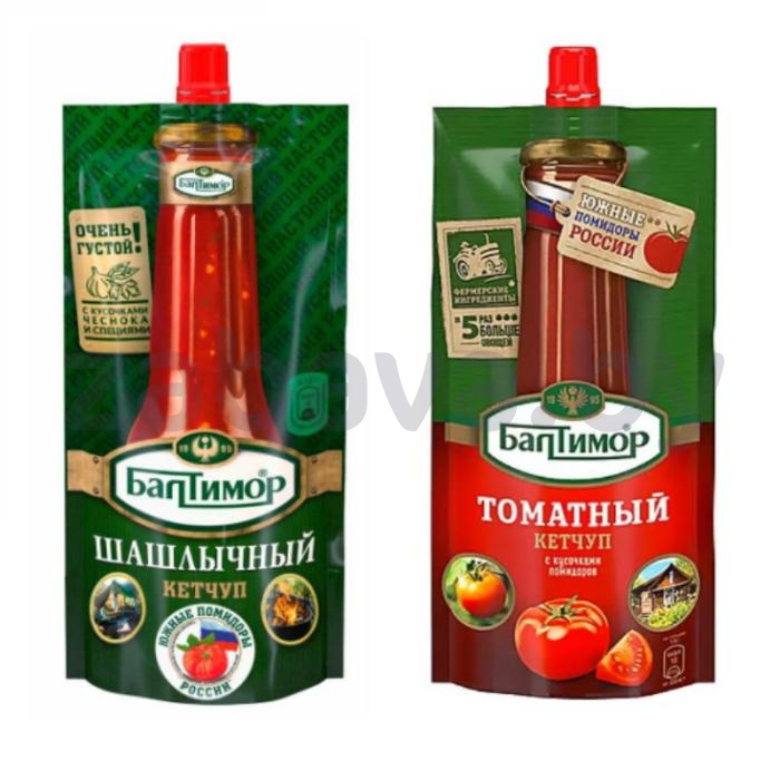 Кетчуп «Балтимор», томатный/шашлычный, 260 г