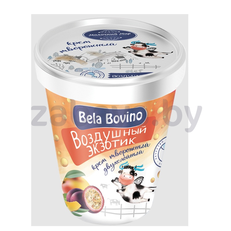 Крем творожный Bela Bovino, 3%, 135 г, экзотик