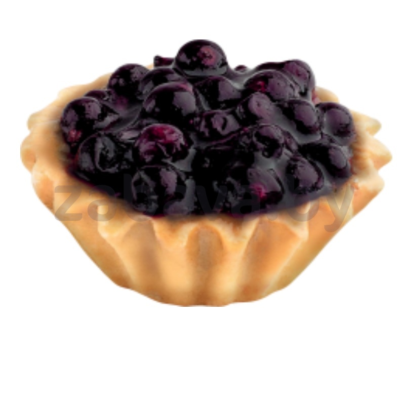 Пирожное «Корзиночка», с черникой, 1 кг