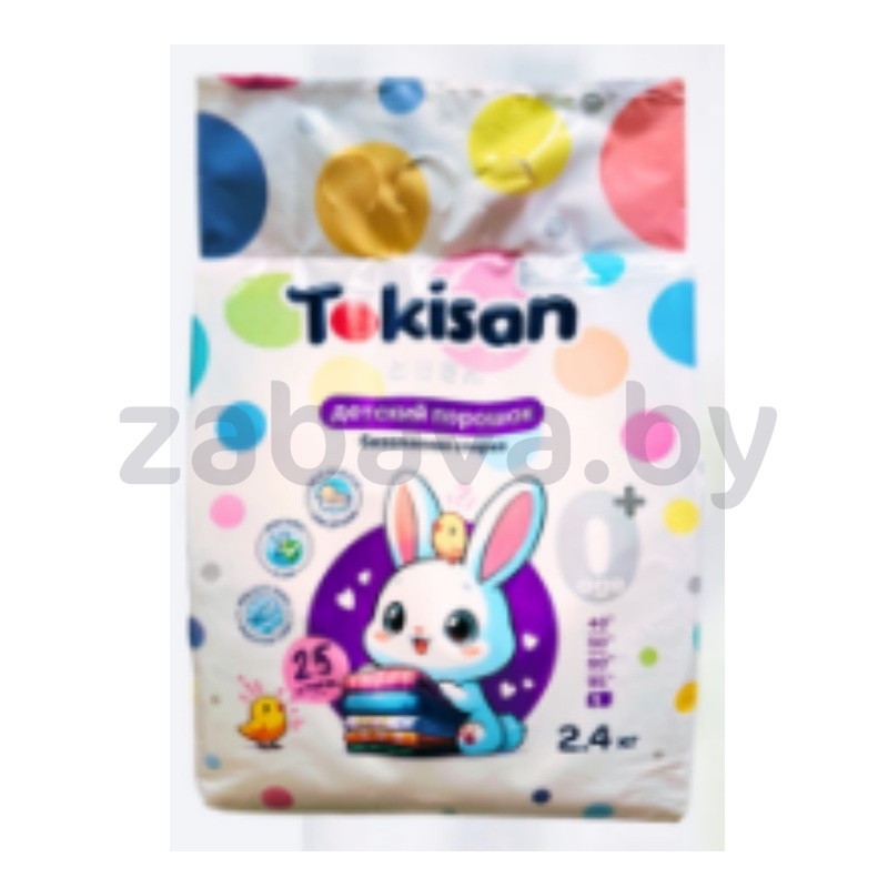 Порошок стир. Tokisan, для детского белья, 2,4 кг