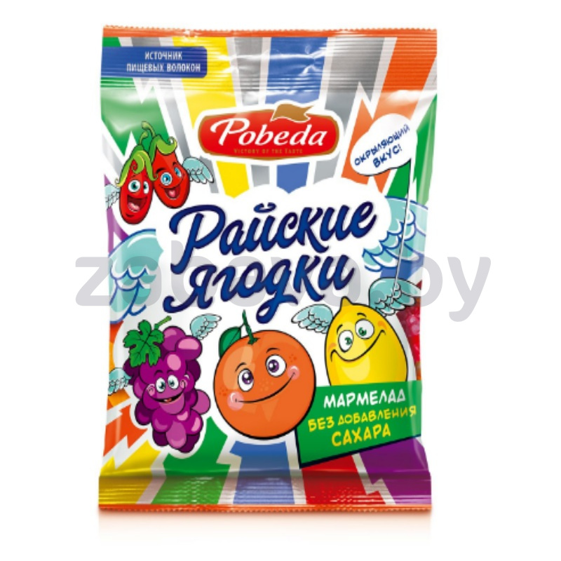 Мармелад «Райские ягодки», жеват., б/с, 150 г