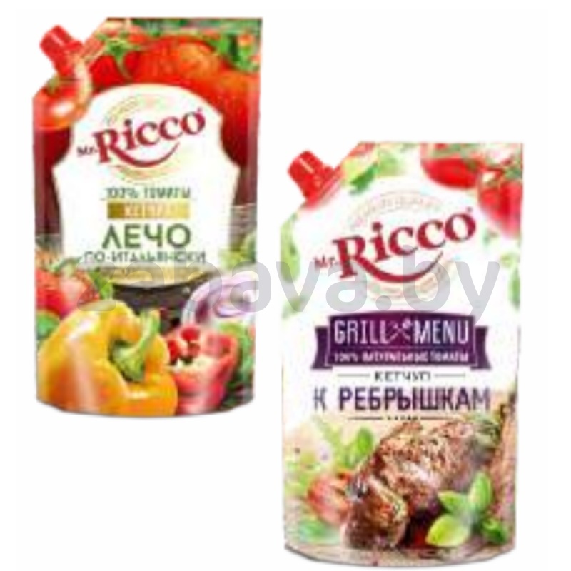 Кетчуп Mr.Ricco, к ребрышкам или лечо по-итальянски, 300 г