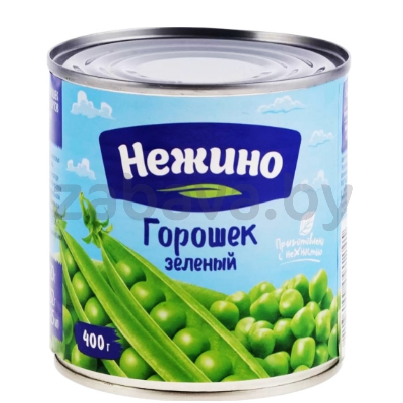 Горошек зеленый «Нежино», 400 г