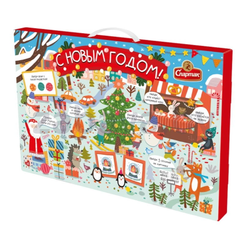 Набор конфет новогодний «Спартак», «Беловежский сувенир мини», 440 г