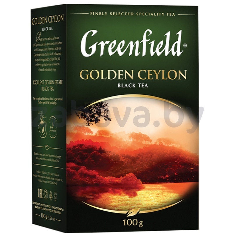 Чай черный Greenfield Golden Ceylon, 100 г