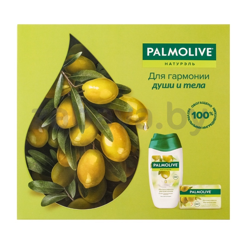 Набор подар. Palmolive, крем-гель для душа + мыло, 250 мл + 90 г
