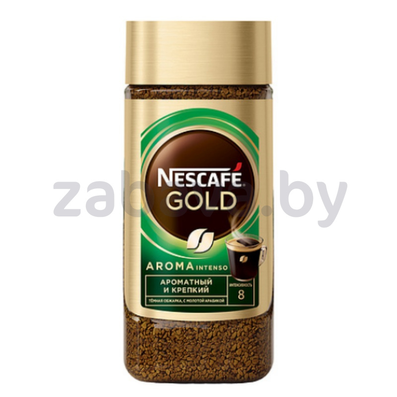 Кофе растворимый Nescafe Gold Aroma Intenso, 170 г