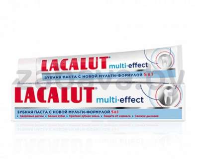Зубная паста Lacalut Multi-effect, 75 мл