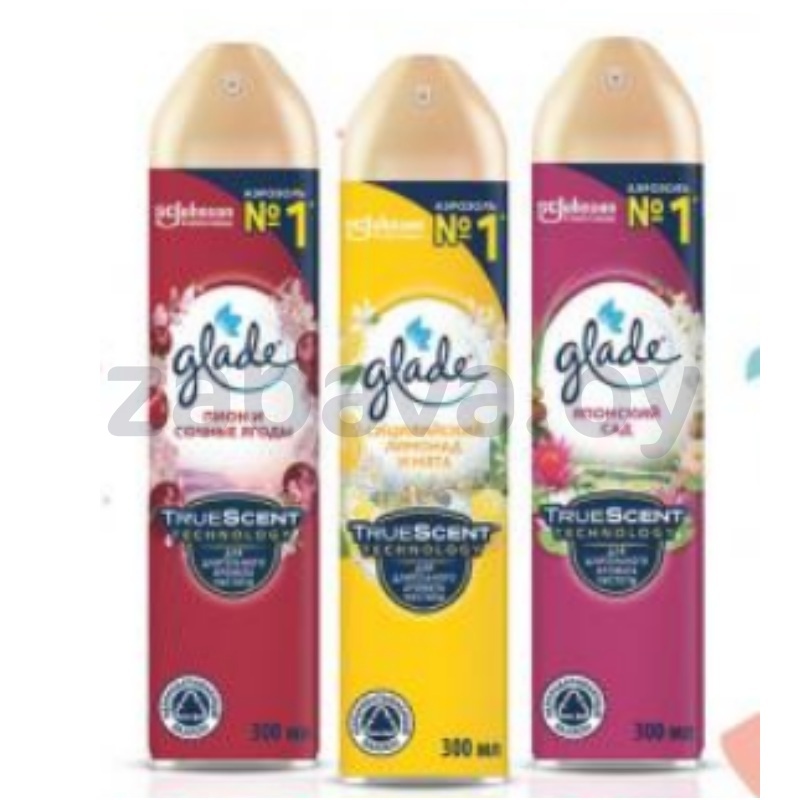 Освежитель воздуха Glade, 300 мл, в ассорт.