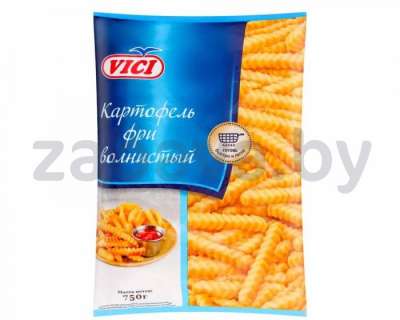 Картофель-фри Vici, волнистый, 750 г