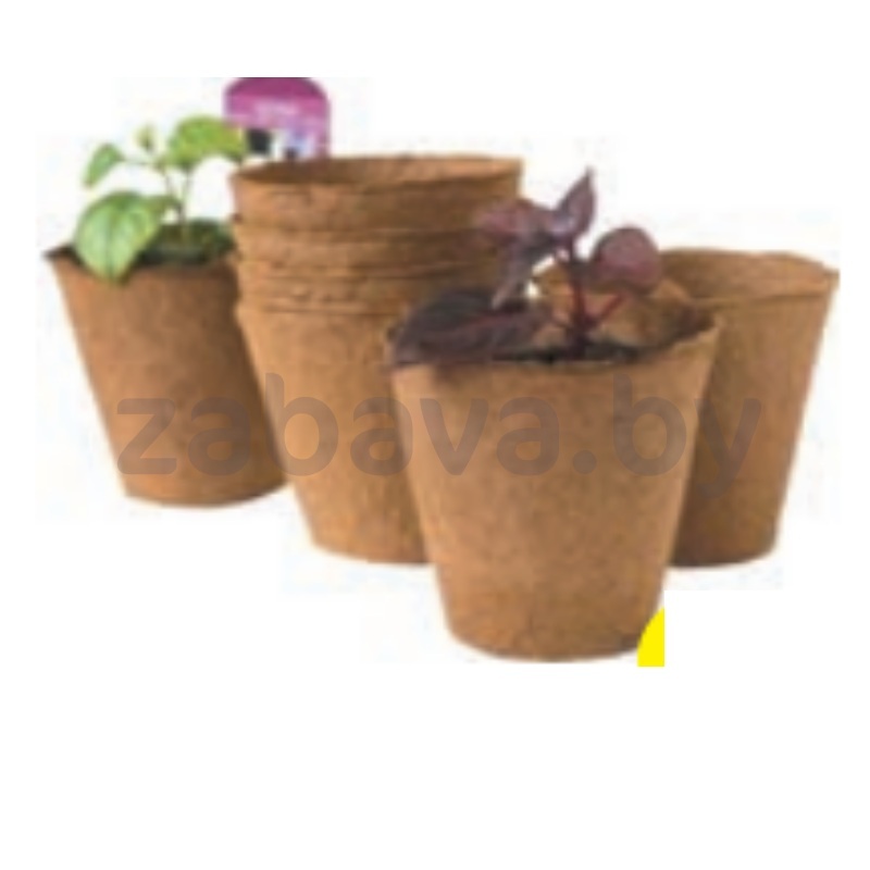 Горшки «Зеленая долина», торфяные, 8×8 см, 20 шт.