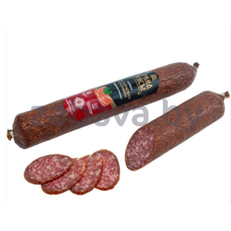 Колбаса салями «Раубичская премиум», с/к, в/с, 1 кг, «Борисовский» МК