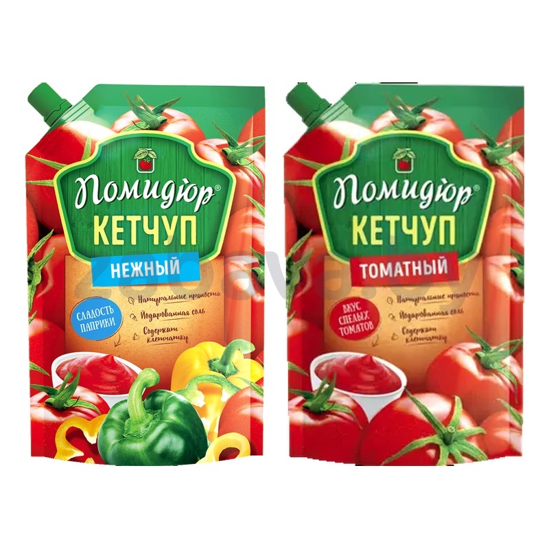 Кетчуп «Помидюр», томатный/нежный, 270 г