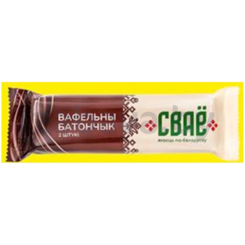 Батончик вафельный «Сваё», milx, РБ, 35 г