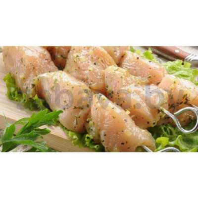 Шашлык из филе цыпленка с чесноком и травами, п/ф, охл., 1 кг
