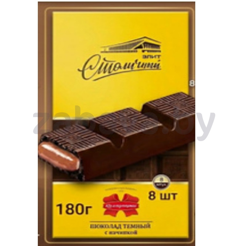 Шоколад «Столичный элит» темный с нач., 180 г, «Коммунарка»