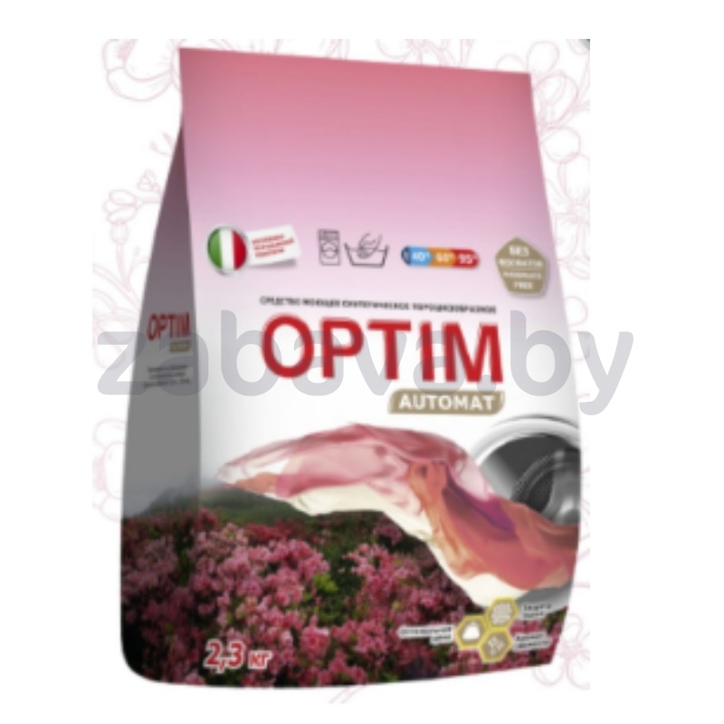 Порошок стиральный Optim, автомат, 2,3 кг