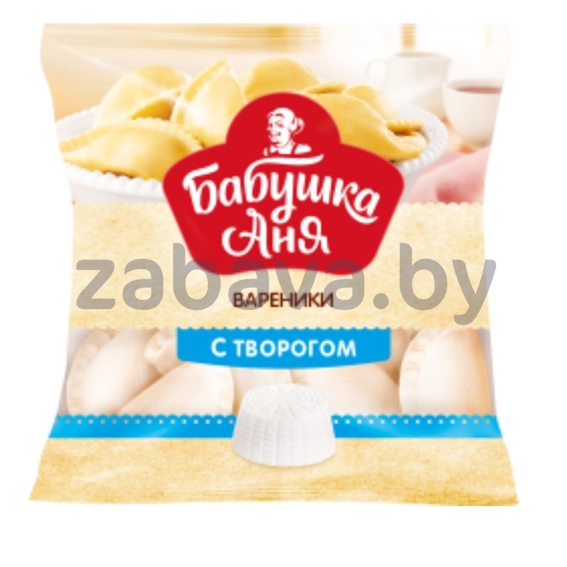 Вареники «Бабушка Аня» с творогом, 430 г