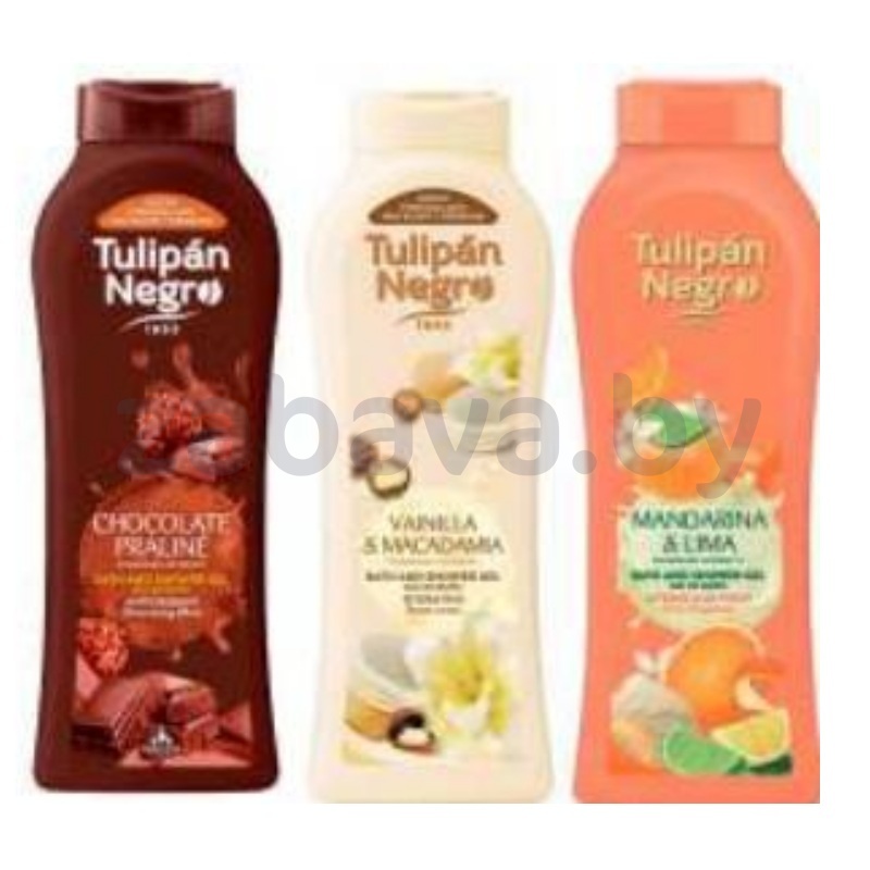 Гель для душа Tulipan Negro, 650 мл, в ассорт.