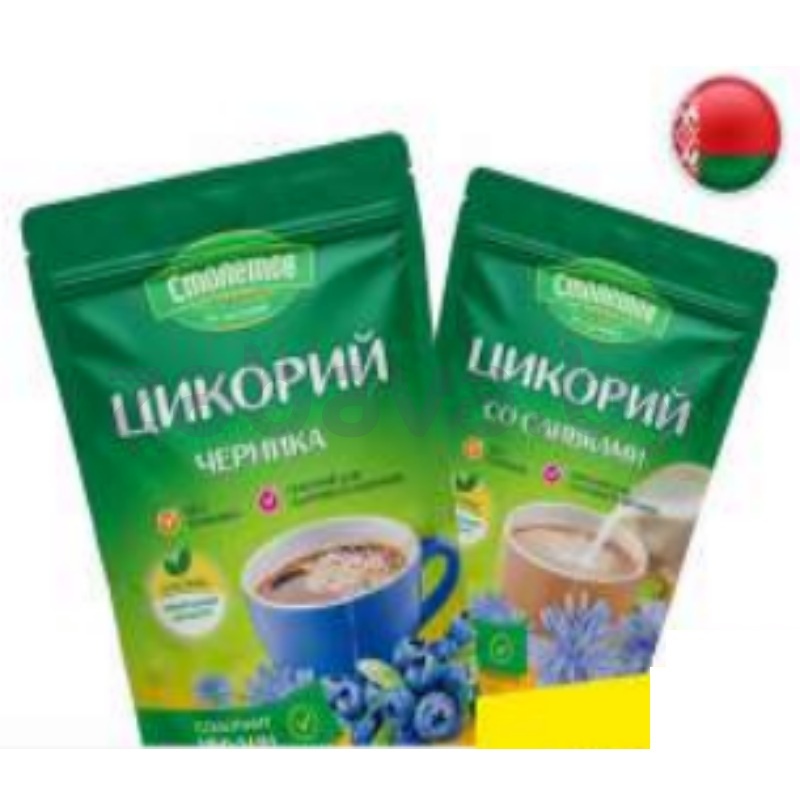 Напиток «Столетов» «Цикорий», черника/сливки, 100 г