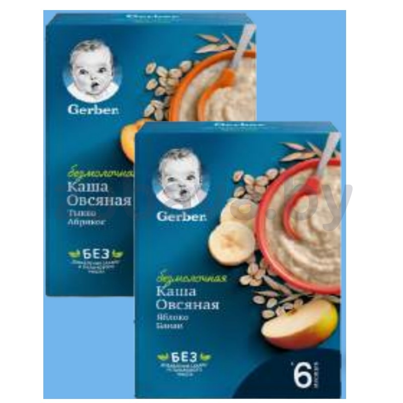 Каша безмолочная Gerber, 180 г, в ассорт.